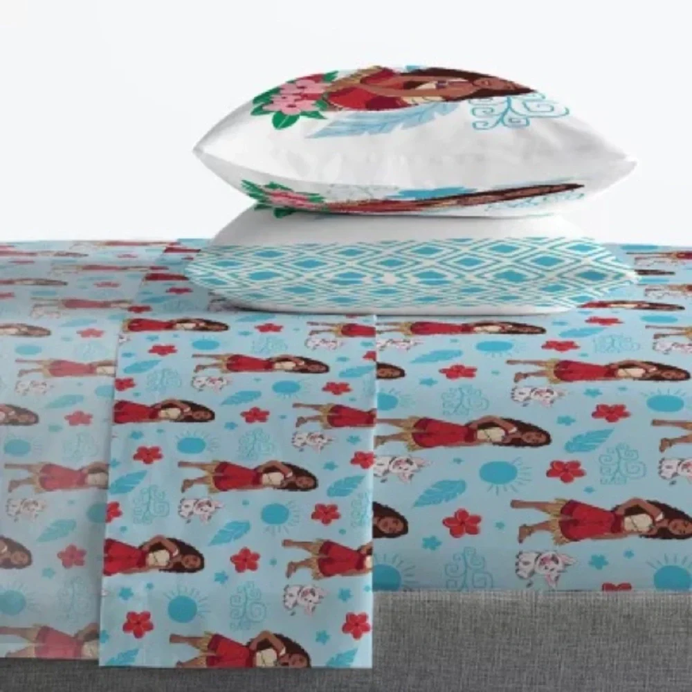 Moana Licensed Kids 7-Piece Bed-in-a-Bag